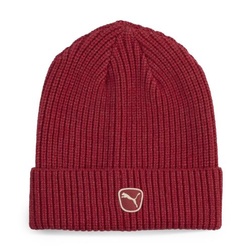 Шапка PUMA Cat Patch Mid Crown Beanie, Цвет Красный