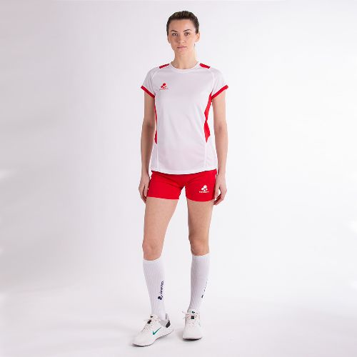 Форма волейбольная +ADRENALINA Clas, женская, Размер l, Цвет Бело-красный