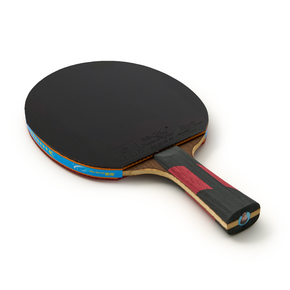 Ракетка для настольного тенниса DOUBLE FISH 7A+C, профессиональная, ITTF Approved, + 2 мяча