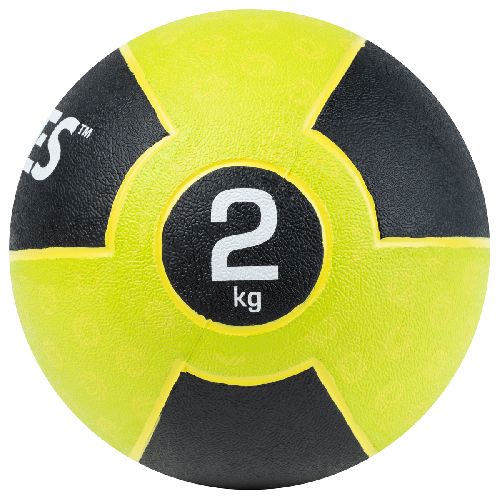 Медбол TORRES резина, Вес 2 кг