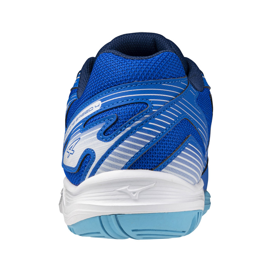 Кроссовки волейбольные MIZUNO Cyclone Speed 4, мужские, Размер 41, Цвет Синий