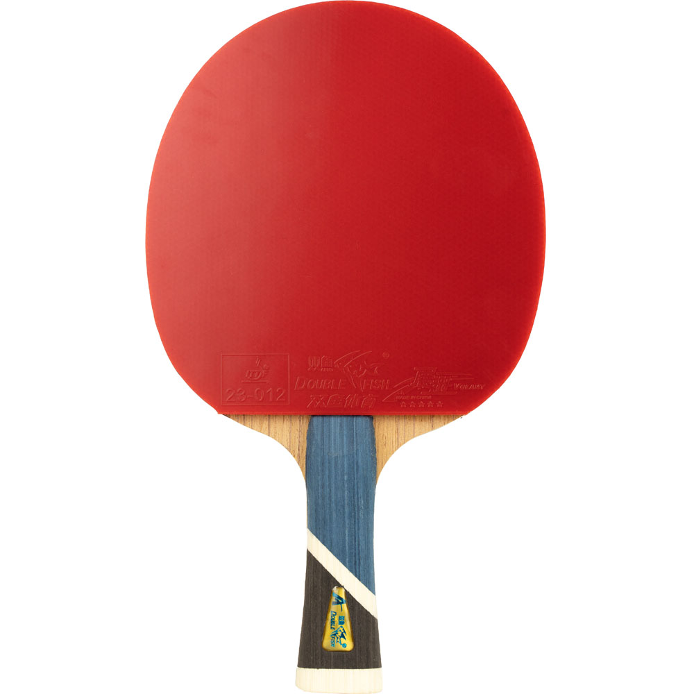 Ракетка для настольного тенниса DOUBLE FISH 5A+C, профессиональная, ITTF Approved, + 2 мяча