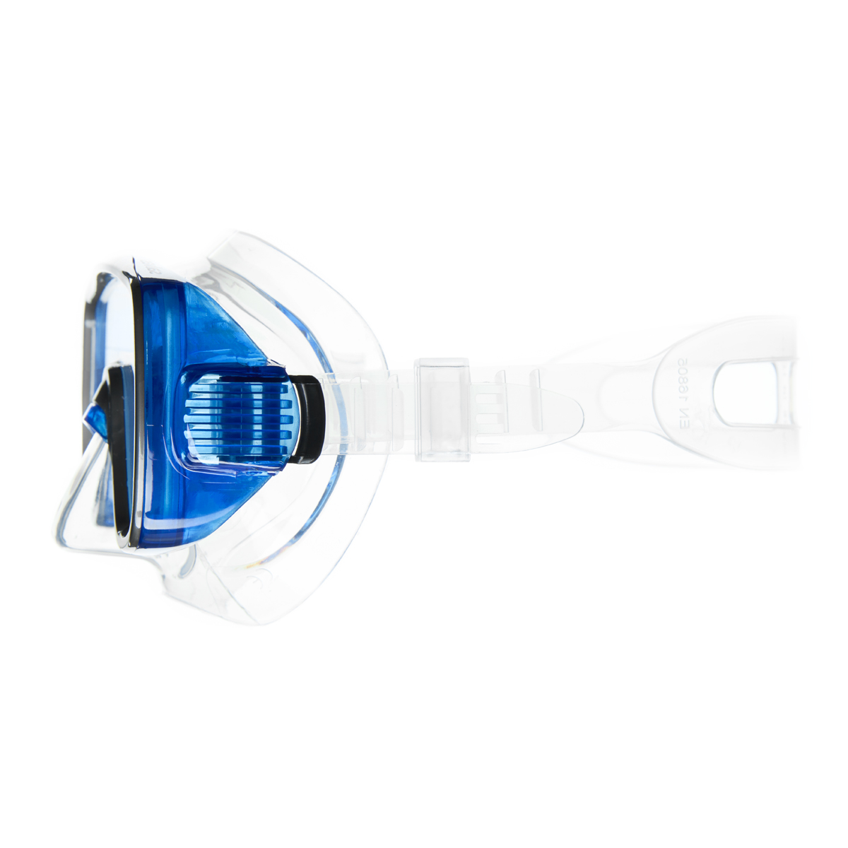 Маска для плавания SALVAS Geo Jr Mask, размер детский, Размер junior, Цвет Синий