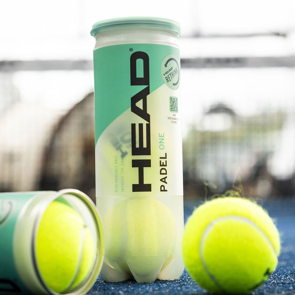 Мяч для падела HEAD Padel One S, упаковка 3 мяча