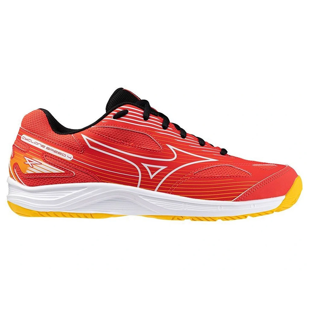 Кроссовки волейбольные MIZUNO Cyclone Speed 4, мужские, Размер 42, Цвет Красный