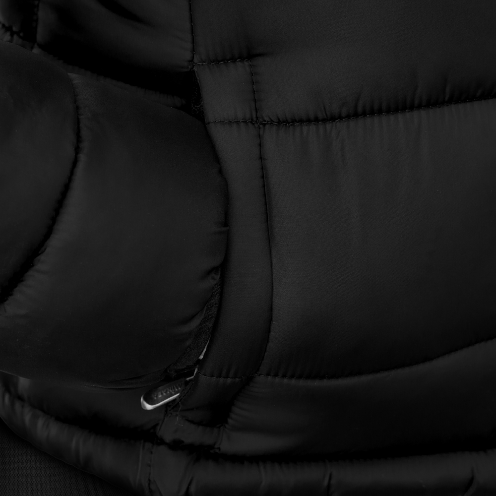 Куртка утепленная с капюшоном MIKASA, женская, Размер l, Цвет Черный