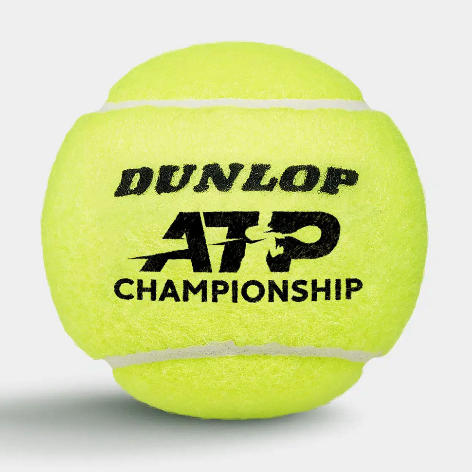 Мячи для большого тенниса Dunlop ATP Championship 4B, упаковка 4 шт,  ITF