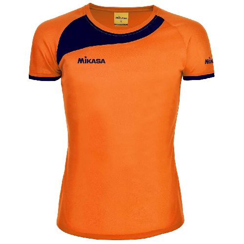 Футболка игровая MIKASA, женская, Размер xl, Цвет Оранжевый