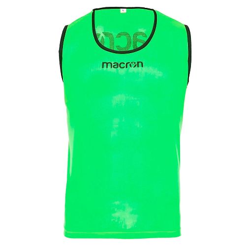 Манишка тренировочная MACRON Practice+, Размер l, Цвет Зеленый