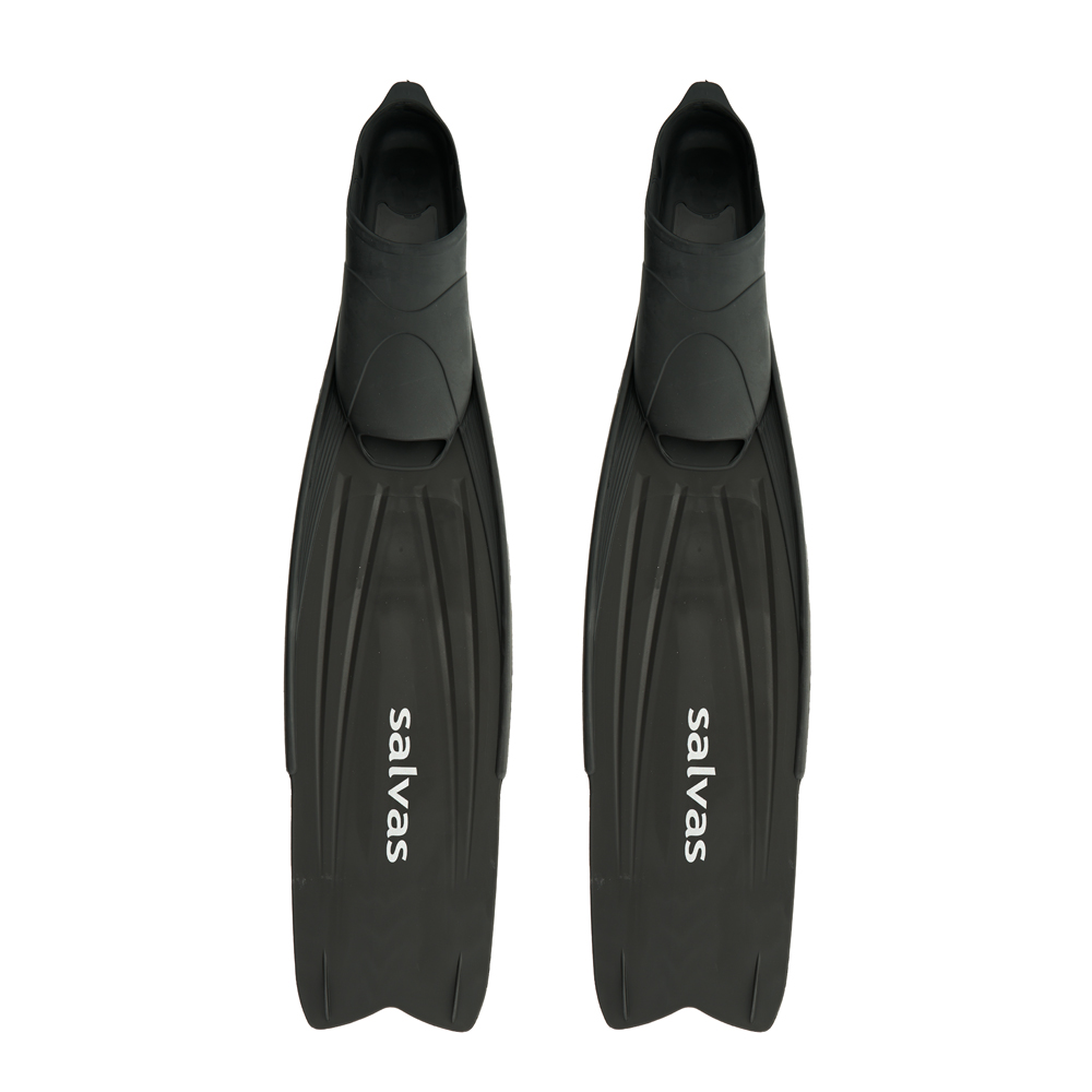 Ласты для плавания SALVAS Shark Fin, цвет черный, Размер 40-41