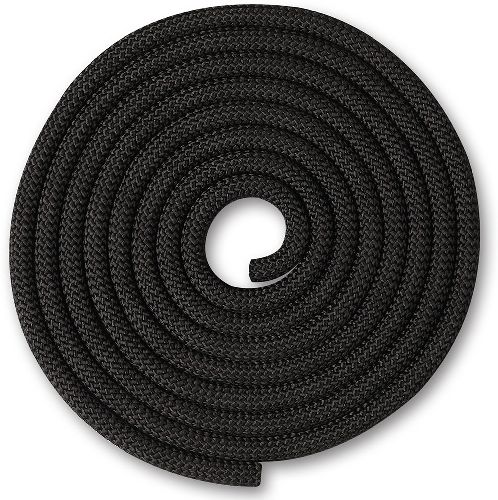 Скакалка гимнастическая INDIGO, длина 3м, Цвет Черный