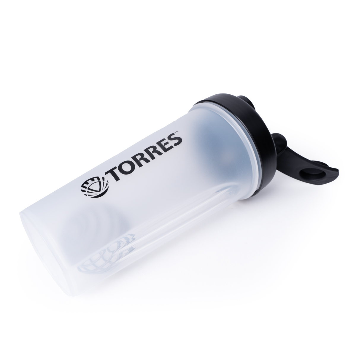 Шейкер спортивный TORRES, 600 мл, Цвет Прозрачный