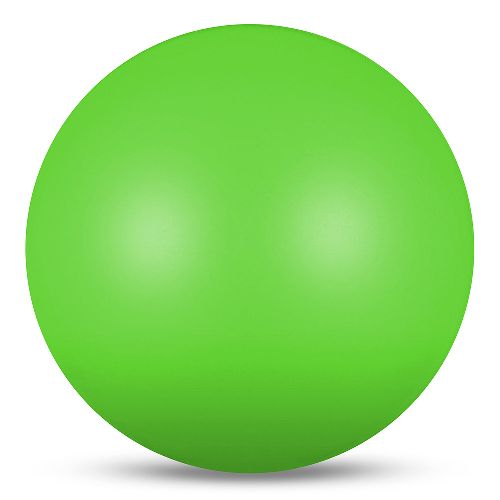 Мяч для художественной гимнастики  INDIGO IN329 диаметр 19 см, Цвет Салатовый