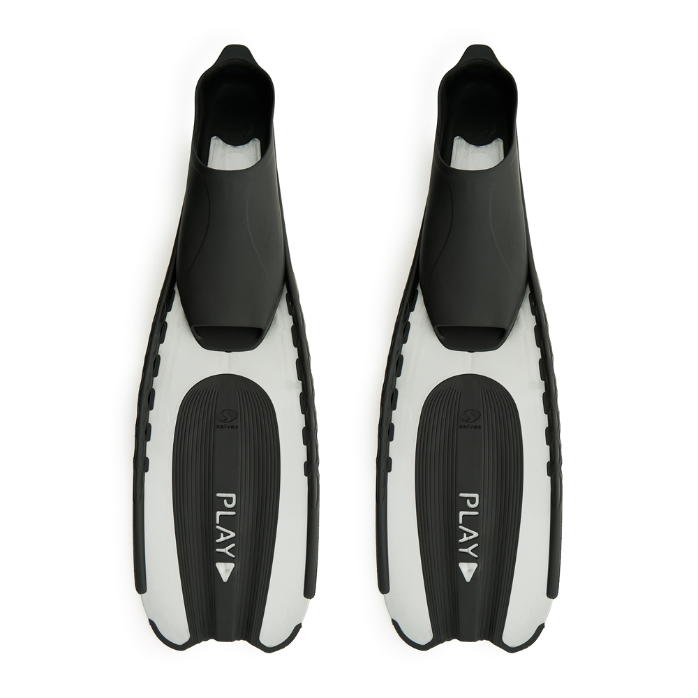 Ласты для плавания SALVAS Play Fin, Размер 40-41, Цвет Серый