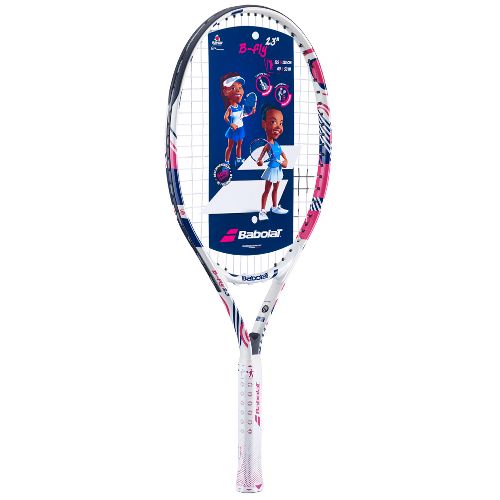 Ракетка для большого тенниса BABOLAT B`FLY 23 Gr000, детская, 7-9 лет, Цвет Белый