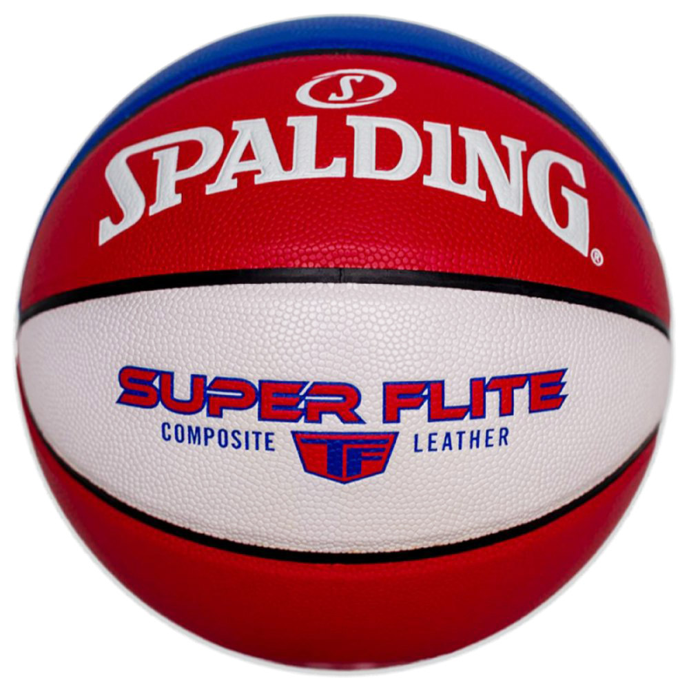 Мяч баскетбольный Spalding Super Flite, Цвет Красно-сине-белый