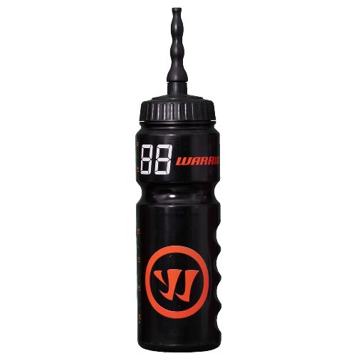 Бутылка для воды для хоккеистов WARRIOR Drink Bottle, Цвет Черный/Оранжевый