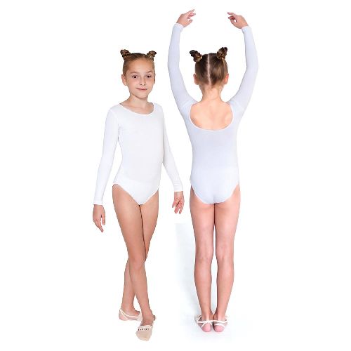 Купальник гимнастический с длинным рукавом Indigo SM-093, Размер 30