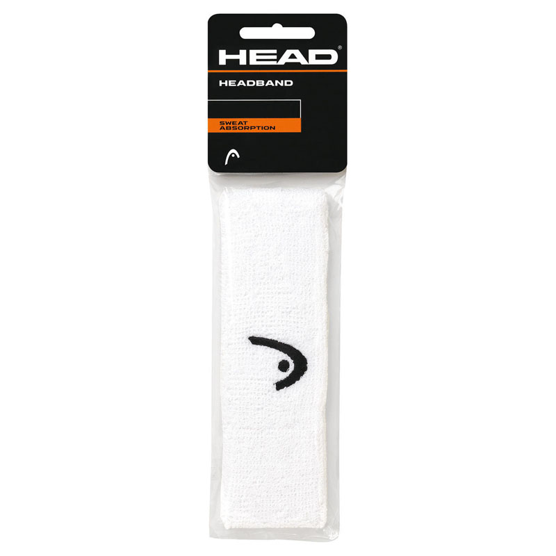 Повязка на голову HEAD 2'', ширина 5см, Цвет Белый