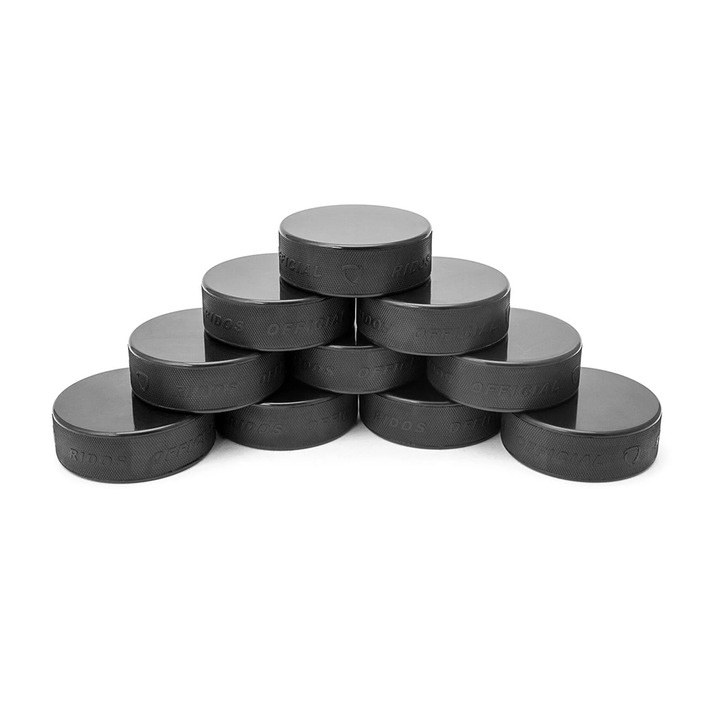 Шайба хоккейная, диаметр 75мм., высота 25мм.