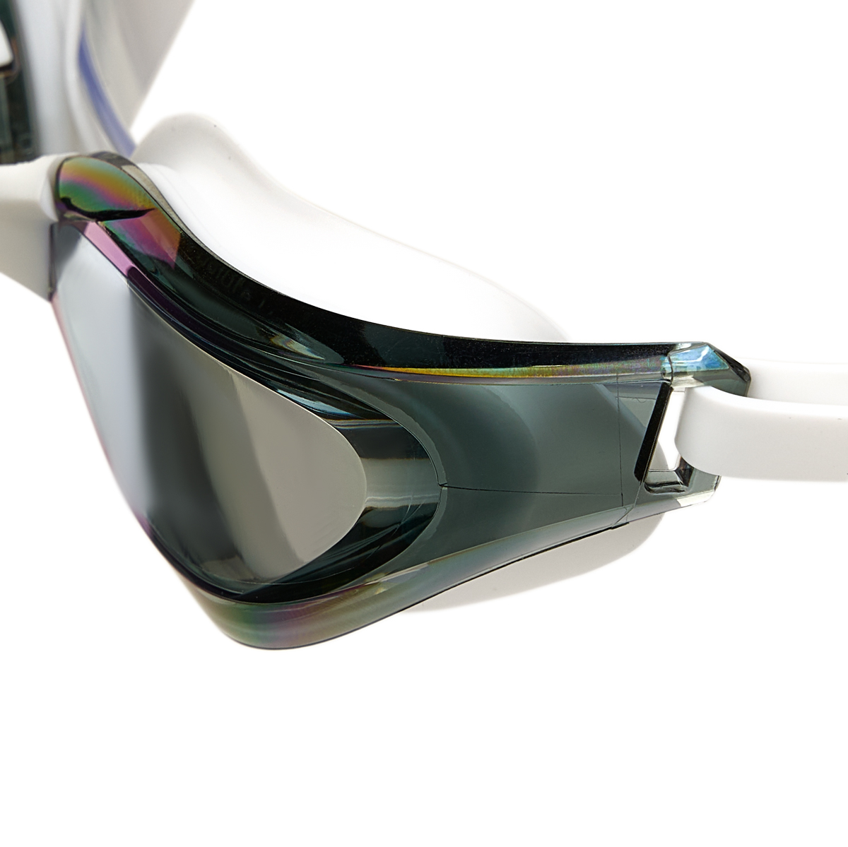 Очки для плавания TORRES Pro, Цвет очков/линз Белый/Зеркальный