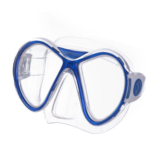 Маска для плавания SALVAS Kool Mask, профессиональная, размер взрослый, Цвет Синий